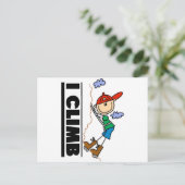 Carte Postale T-shirts et cadeaux d'Escalades de roche (Debout devant)