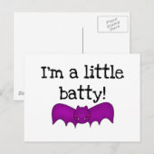 Carte Postale T-shirts et cadeaux d'Halloween un peu fatigués (Devant / Derrière)