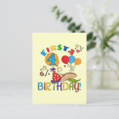 Carte Postale T-shirts et cadeaux Fiesta 4th Birthday (Debout devant)