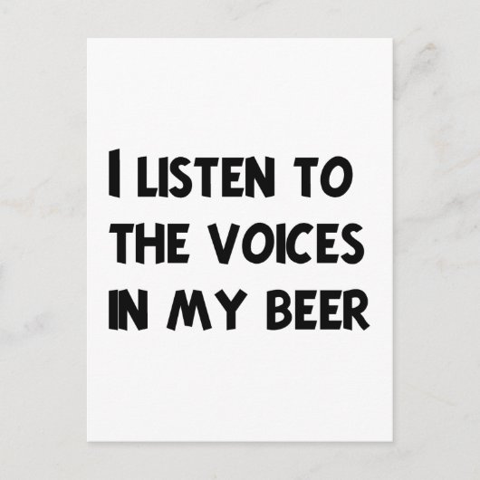 Carte Postale T-shirts et cadeaux Funny Bartender (Devant)