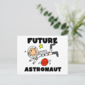 Carte Postale T-shirts et cadeaux futurs astronautes (Debout devant)
