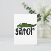 Carte Postale T-shirts et cadeaux Gator (Debout devant)