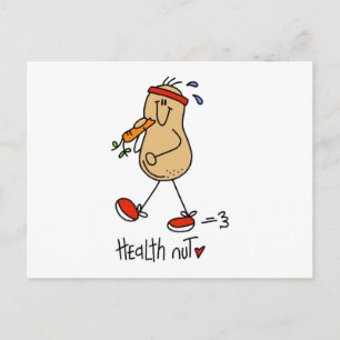 Carte Postale T-shirts et Cadeaux Health Nut