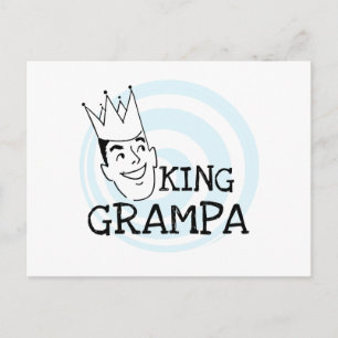 Carte Postale T-shirts et cadeaux King Grampa