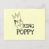 Carte Postale T-shirts et cadeaux King Poppy (Devant)