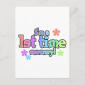 Carte Postale T-shirts et cadeaux Mommy-Rainbow 1st Time (Devant)