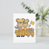 Carte Postale T-shirts et cadeaux Monkey Wrench (Debout devant)