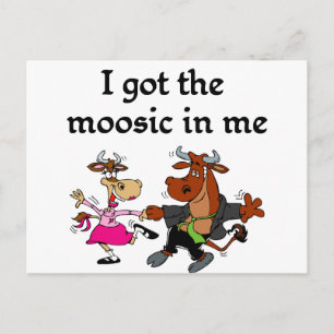 Carte Postale T-shirts et cadeaux musiciens ou danseurs