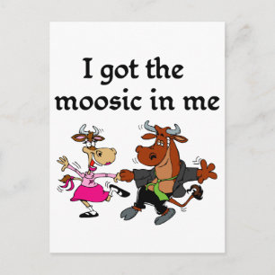 Carte Postale T-shirts et cadeaux musiciens ou danseurs