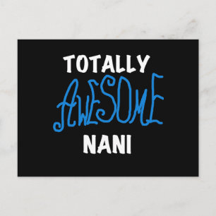 Carte Postale T-shirts et cadeaux Nani totalement géniaux en ble