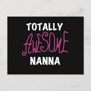 Carte Postale T-shirts et cadeaux Nanna roses absolument géniaux