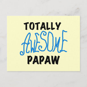 Carte Postale T-shirts et cadeaux Papaw absolument géniaux
