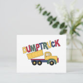 Carte Postale T-shirts et cadeaux pour camions à benne (Debout devant)