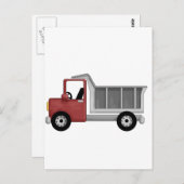 Carte Postale T-shirts et cadeaux pour camions à pompe (Devant / Derrière)