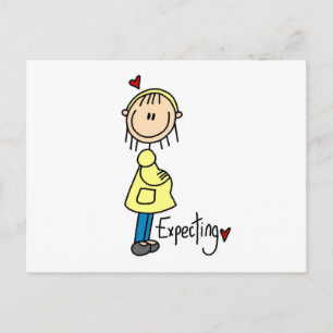 Carte Postale T-shirts et cadeaux pour future maman