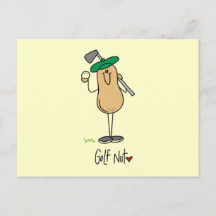 Carte Postale T-shirts et Cadeaux pour les Fous de Golf