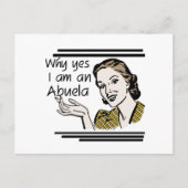 Carte Postale T-shirts et cadeaux Retro Abuela (Devant)