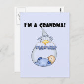 Carte Postale T-shirts et cadeaux Sunshine-Boy de grand-mère (Devant / Derrière)