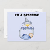 Carte Postale T-shirts et cadeaux Sunshine-Boy de grand-mère (Devant / Derrière)