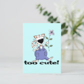 Carte Postale T-shirts et cadeaux trop mignons de chat de Kitty (Debout devant)