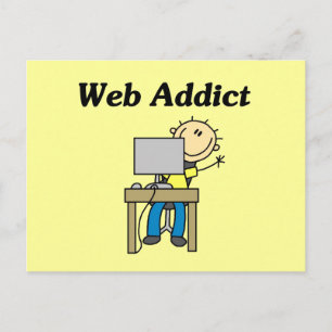 Carte Postale T-shirts et Cadeaux Web Addict