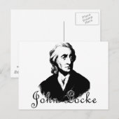 Carte Postale T-shirts et produits JOHN LOCKE (Devant / Derrière)