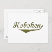 Carte Postale T-shirts Hoboken Revolution (Devant / Derrière)