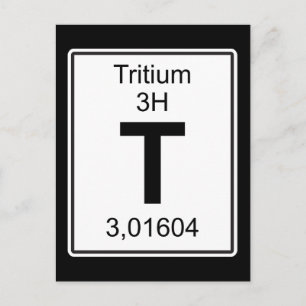Carte Postale T - Tritium