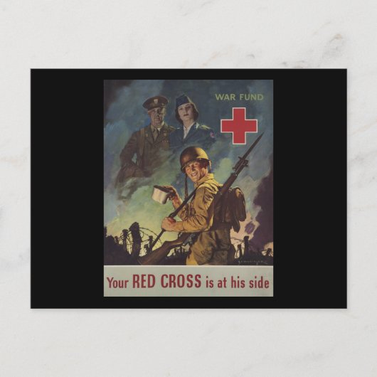 Carte Postale Ta Croix Rouge Est De Son Côté (Devant)