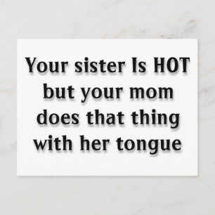 Carte Postale Ta mère