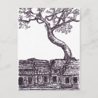 Carte Postale Ta Prohm, Siem Reap
