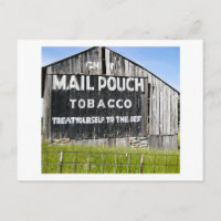Tabac à pochette à mâcher, vieille grange