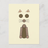 Carte Postale Tabby CAT (Devant)
