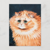 Carte Postale Tabby Cat de Louis Wain (Devant)