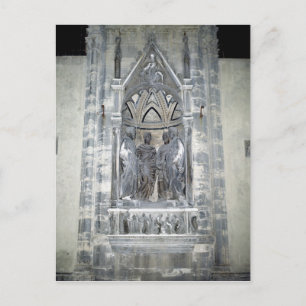 Carte Postale Tabernacle avec quatre saints couronnés