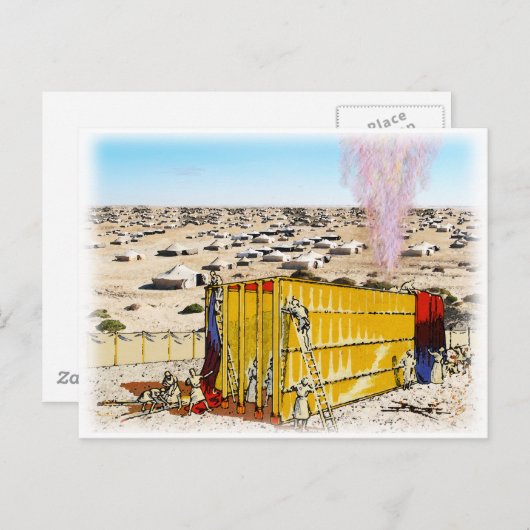 Carte Postale Tabernacle en plein milieu, configuration (Devant / Derrière)