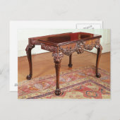 Carte Postale Table de cartes, c.1740 (Devant / Derrière)