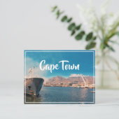 Carte Postale Table d'eau du Cap Table Mountain Waterfront Harbo (Debout devant)