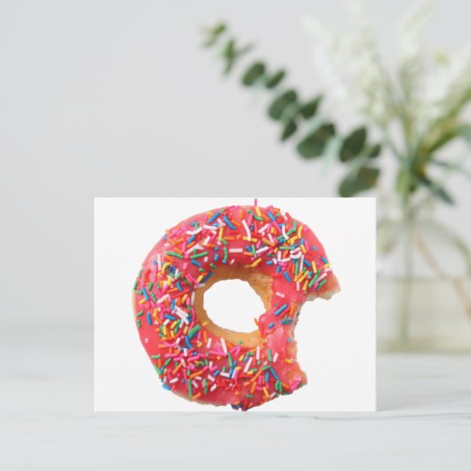 Carte Postale Table Kitchen Donuts Sweets Dessert Donut (Debout devant)