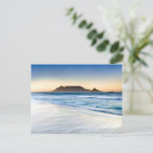 Carte Postale Table Mountain à travers Table Bay (Debout devant)