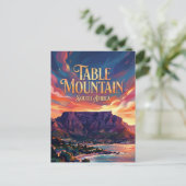 Carte Postale Table Mountain Afrique du Sud (Debout devant)