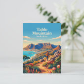 Carte Postale Table Mountain Afrique du Sud (Debout devant)