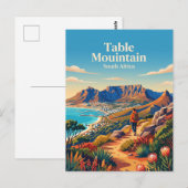 Carte Postale Table Mountain Afrique du Sud (Devant / Derrière)