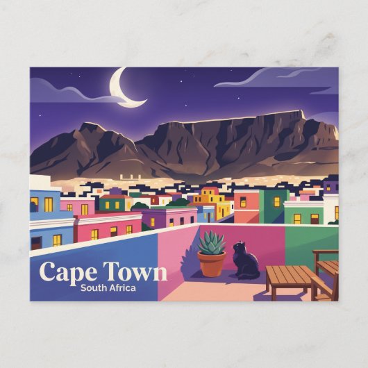 Carte Postale Table Mountain Afrique du Sud (Devant)