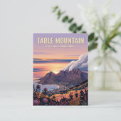 Carte Postale Table Mountain, Le Cap, province du Cap-Occidental (Debout devant)