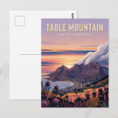 Carte Postale Table Mountain, Le Cap, province du Cap-Occidental (Devant / Derrière)