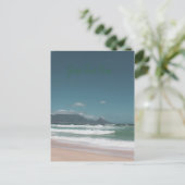 Carte Postale Table Mountain Océan Le Cap (Debout devant)