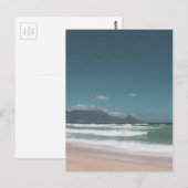 Carte Postale Table Mountain Océan Le Cap (Devant / Derrière)