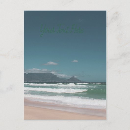 Carte Postale Table Mountain Océan Le Cap (Devant)