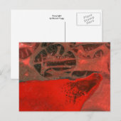 Carte postale "Table Rock 3" Résumé Design (Devant / Derrière)